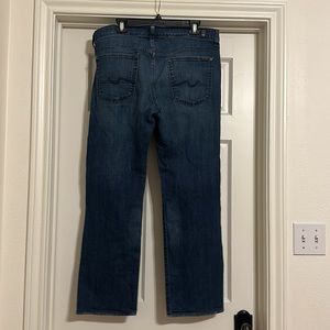 Men’s 7 for all Mankind jeans. Standard fit size 36.